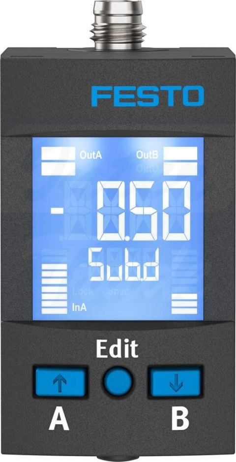 [SPAU-P10R-H-G18FD-L-PNLK-PNVBA-M8U] {8001221} Czujnik ciśnienia