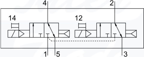 [VUVG-BK14-T32C-AT-F-1H2L-S] {8042570} Elektrozawór