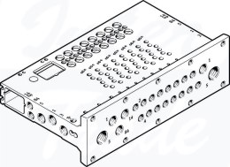 [VABM-L1-10HWS2-G18-24-GR] {8058341} Listwa przyłączeniowa