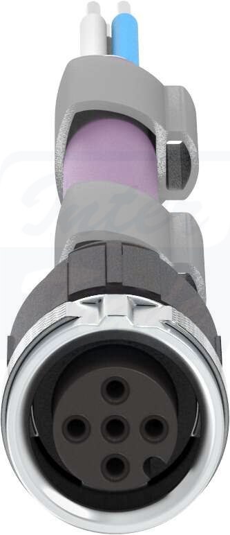 [NEBC-M12G5-ES-5-LE5-CO] {8074191} Kabel połączeniowy