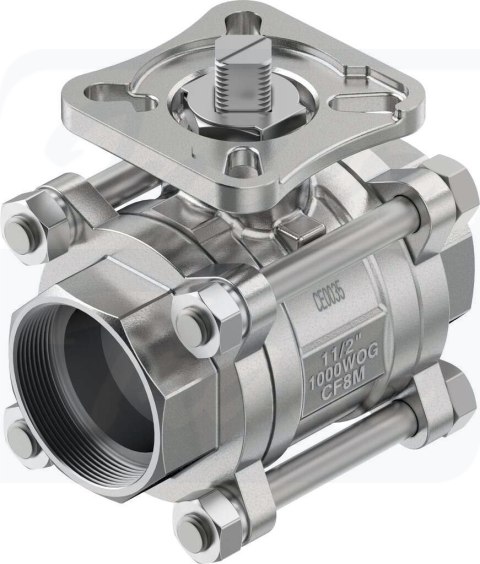 [VZBE-11/2-WA-63-T-2-F0507-V15V15] {8089044} Zawór kulowy