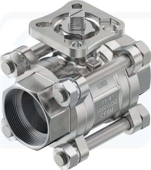 [VZBE-11/4-WA-63-T-2-F0405-V15V15] {8089043} Zawór kulowy