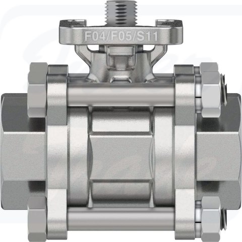[VZBE-11/4-WA-63-T-2-F0405-V15V15] {8089043} Zawór kulowy