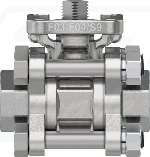 [VZBE-1/2-WA-63-T-2-F0304-V15V15] {8089040} Zawór kulowy