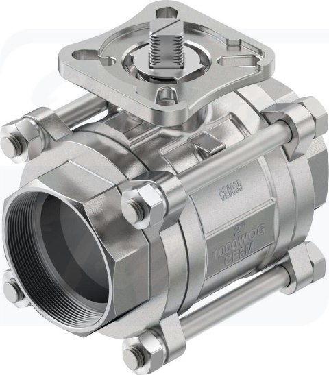 [VZBE-2-WA-63-T-2-F0507-V15V15] {8089045} Zawór kulowy