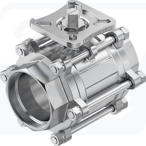 [VZBE-3-WA-63-T-2-F0710-V15V15] {8089047} Zawór kulowy