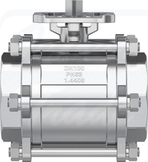 [VZBE-4-WA-63-T-2-F1012-V15V15] {8089048} Zawór kulowy