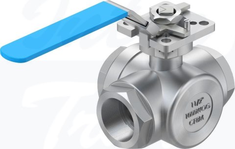 [VZBE-11/2-T-63-F-3L-F0507-M-V15V15] {8096949} Zawór kulowy