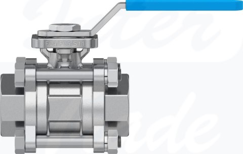 [VZBE-11/4-WA-63-T-2-F0405-M-V15V15] {8089060} Zawór kulowy