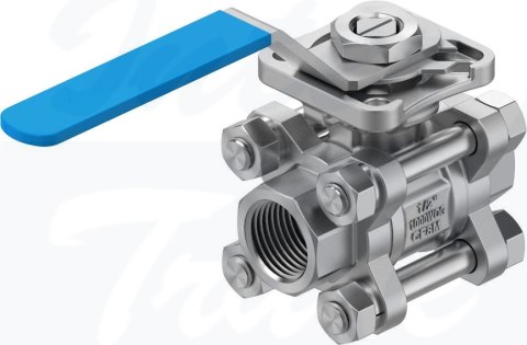 [VZBE-1/2-T-63-T-2-F0304-M-V15V15] {8096665} Zawór kulowy