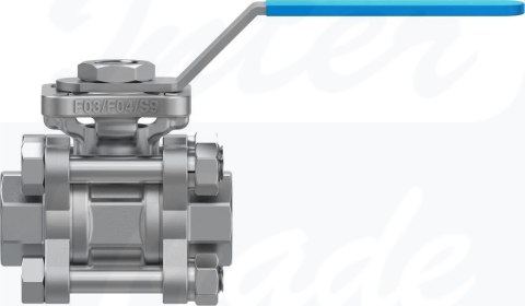 [VZBE-1/2-T-63-T-2-F0304-M-V15V15] {8096665} Zawór kulowy