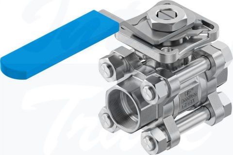 [VZBE-1/2-WA-63-T-2-F0304-M-V15V15] {8089057} Zawór kulowy