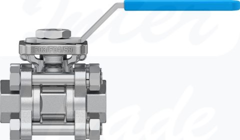 [VZBE-1/2-WA-63-T-2-F0304-M-V15V15] {8089057} Zawór kulowy