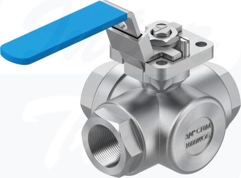 [VZBE-3/4-T-63-F-3T-F04-M-V15V15] {8096954} Zawór kulowy