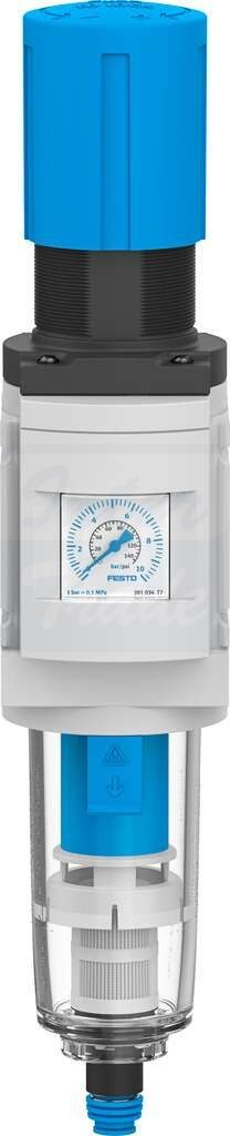 [MS6-LFR-1/2-D6-C-P-VC-AG-BAR-B] {8098309} Filtr-regulator ciśnienia