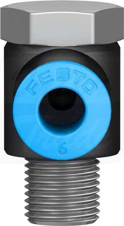 [QSLV-1/8-6-100] {130750} Złącze wtykowe-L