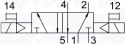 [VSNC-FT-B52-H-N14-F19] Elektrozawór