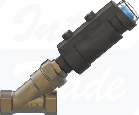 [VZXA-B-TS7-1"-M2-B1T-8.3-K-46-17-PM] {8111607} Zawór kątowy