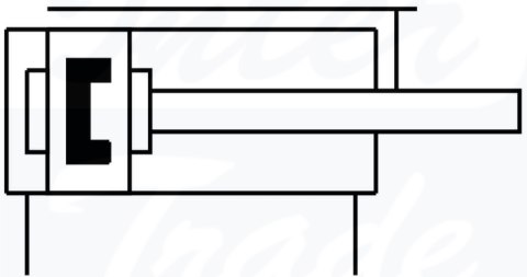 [DFM-16-30-P-A-GF-F1A] {8118825} Siłownik z prowadzeniem