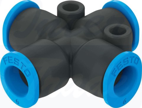 [QSMX-6] {153380} Łącznik wtykowy-X