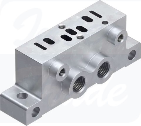 [NAS-1/8-02-VDMA] {161115} Pojedyncza płyta przyłączeniowa