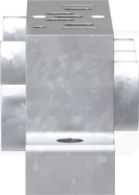 [NAS-1/8-02-VDMA] {161115} Pojedyncza płyta przyłączeniowa