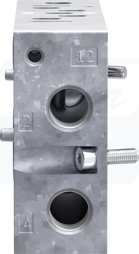 [NAW-1/4-01-VDMA] {161102} Płyta przyłączeniowa