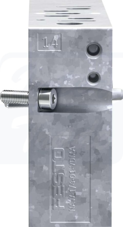 [NAW-1/4-01-VDMA-VL] {161103} Płyta przyłączeniowa