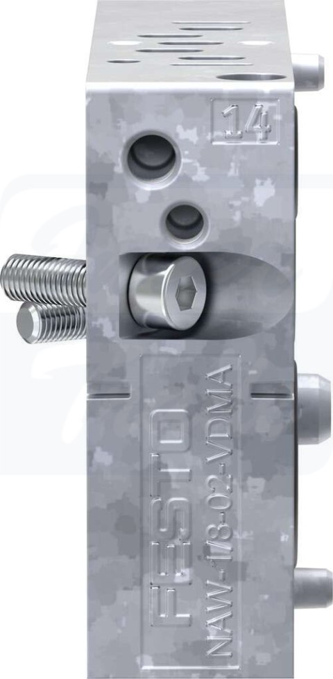 [NAW-1/8-02-VDMA-VL] {161111} Płyta przyłączeniowa