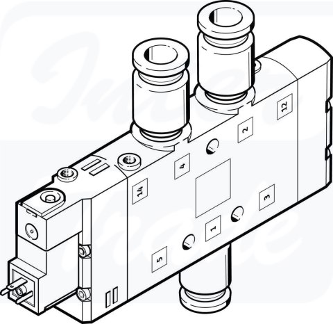 [CPE24-M3H-5L-QS-12] {163850} Elektrozawór