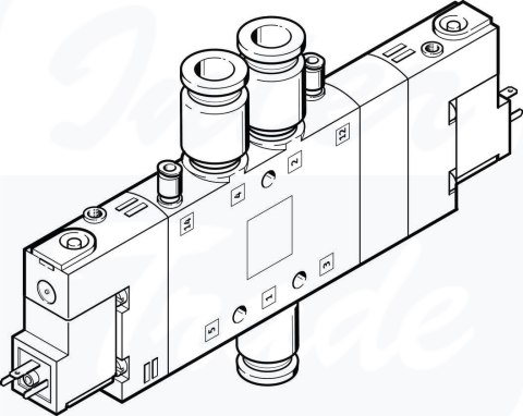 [CPE18-M1H-5/3BS-QS-8] {170258} Elektrozawór