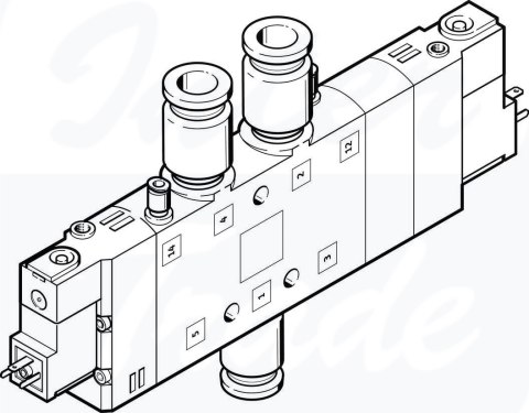 [CPE24-M1H-5/3BS-QS-12] {170282} Elektrozawór