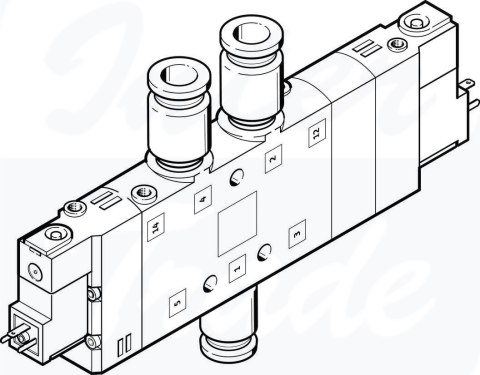 [CPE24-M1H-5/3E-QS-12] {170279} Elektrozawór