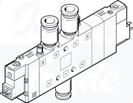 [CPE24-M1H-5/3ES-QS-10] {170274} Elektrozawór