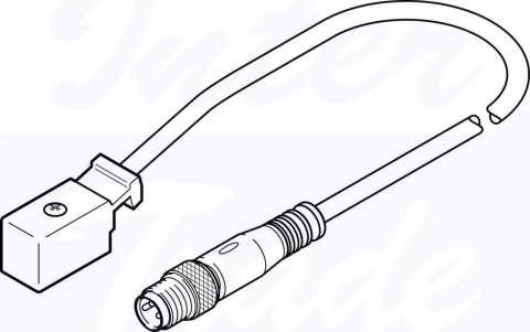 [KMYZ-2-24-M8-0,5-LED] Kabel łączący