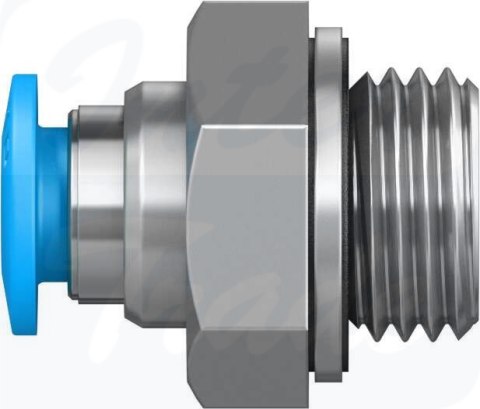 [QS-G1/4-6-100] {132039} Złącze wtykowe