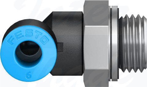 [QSL-G1/4-6-100] {132051} Złącze wtykowe-L