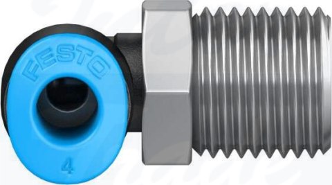 [QSML-1/8-4-100] {130764} Złącze wtykowe-L