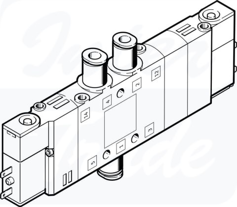 [CPE14-M1BH-5/3B-QS-6] {196895} Elektrozawór