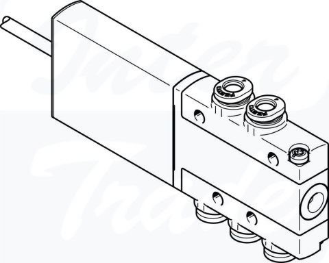 [MHE2-MS1H-5/2-QS-4-K] Elektrozawór