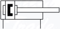 [CLR-63-50-R-P-A-K11-R8] {535508} Zacisk liniowo-obrotowy