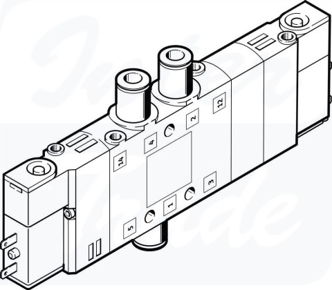 [CPE10-M1BH-5/3B-QS6-B] {533157} Elektrozawór