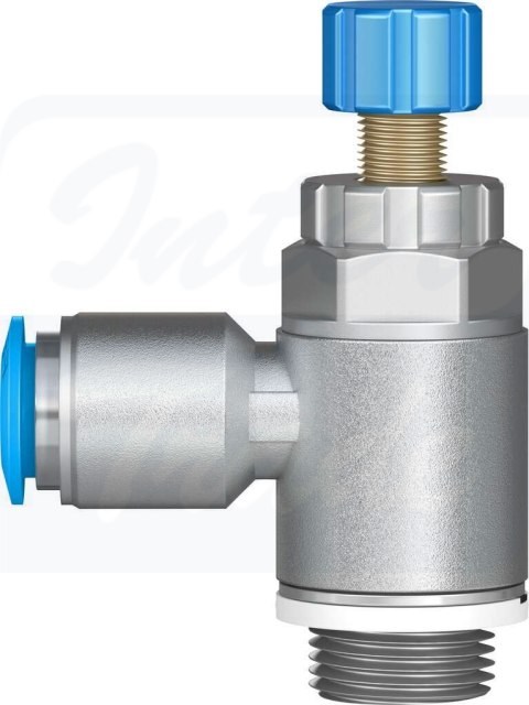 [GRLA-3/8-QS-10-RS-D] {534343} Zawór dławiąco-zwrotny