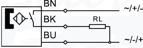 [SME-8M-DS-24V-K-5,0-OE] {543863} Wyłącznik zbliżeniowy