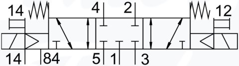 [VUVG-B10A-P53C-ZT-F-1P3] {566450} Elektrozawór