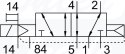 [VUVG-B14-M52-AZT-F-1P3] {566516} Elektrozawór