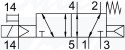 [VUVG-L10A-M52-RZT-M3-1P3] {566443} Elektrozawór