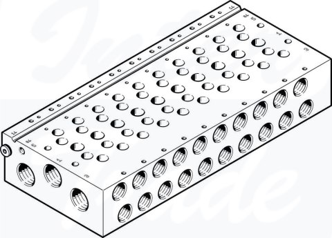 [VABM-L1-18W-G38-10] {574475} Listwa przyłączeniowa