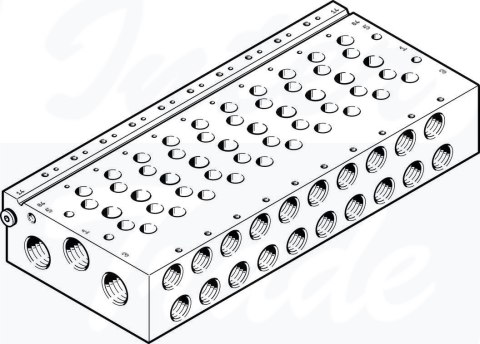 [VABM-L1-18W-G38-3] {574468} Listwa przyłączeniowa