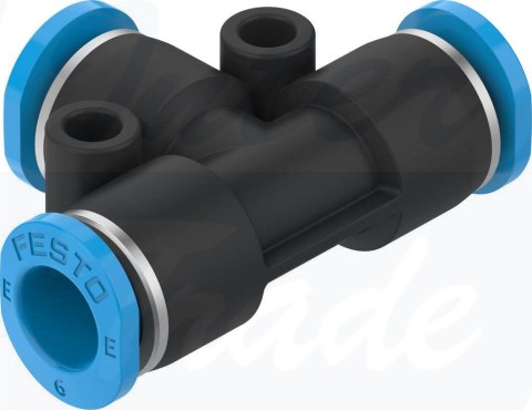 [NPQE-T-Q6-E-F1A-P10] {8158801} Łącznik wtykowy T